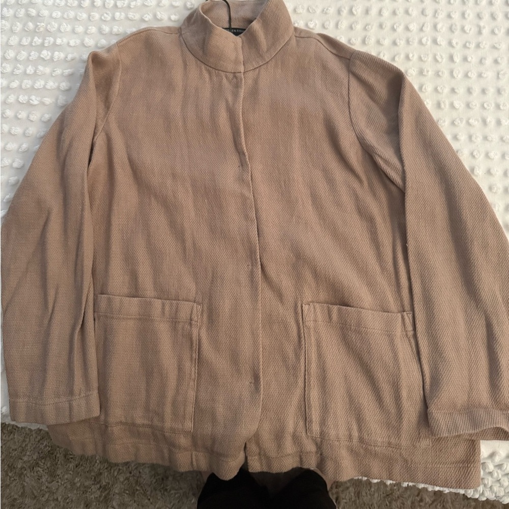 Eileen Fisher Light Brown Blazer